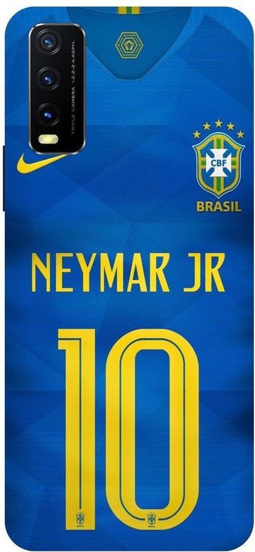 THE NARAYANA COLLECTIONS Back Cover for VIVO Y20T-V2129-JR,NEYMAR,STYLISH,FOOTBALLER  (Multicolor, Hard Case, Pack of: 1)