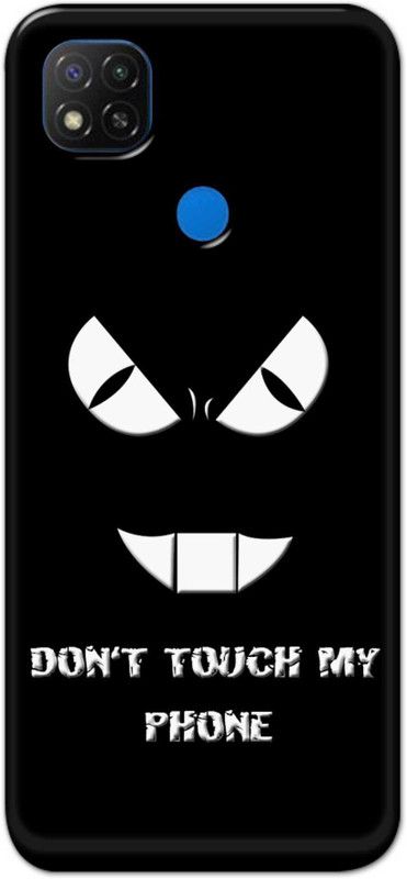 Tweakymod Back Cover for REDMI 9, REDMI 9C  (Black, White, Pack of: 1)
