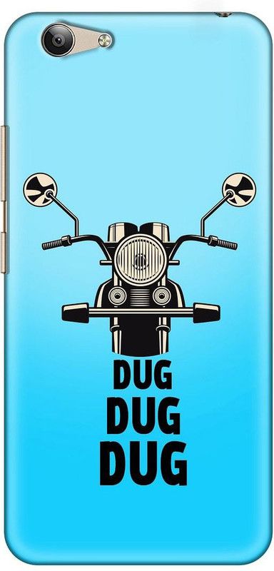 HELLO CASE Back Cover for VIVO V5S,Vivo V5  (Black, Blue)