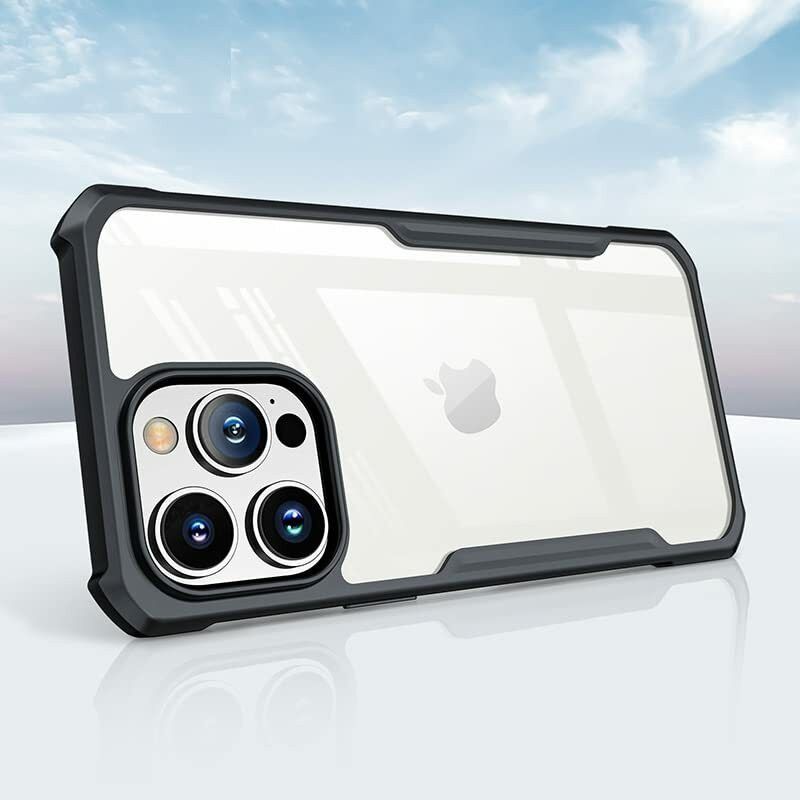 INFINITYWORLD Back Cover for APPLE iPhone 14 Pro  (Transparent, Shock Proof, Pack of: 1)