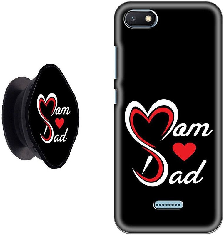 My Swag Back Cover for Mi Redmi 6A  (Multicolor, Cases with Holder, Pack of: 2)