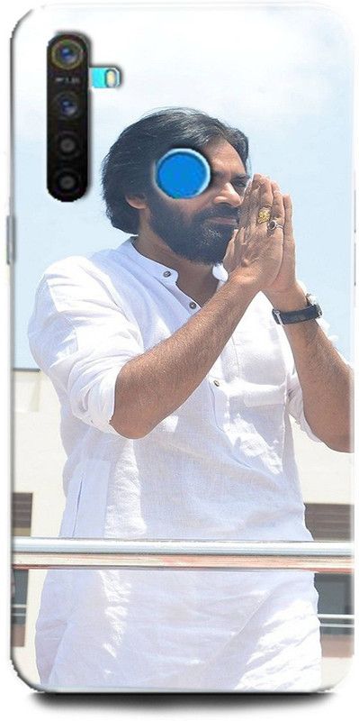 GRAFIQE Back Cover for Realme 5i/ Pawan Kalyan, Tamil Actor, Stylish Star, South Star  (Multicolor, Shock Proof, Pack of: 1)