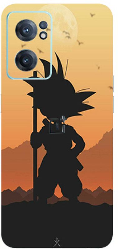 AsSkin One Plus Nord ce2 5g, one plus nord ce2 5g, One Plus Mobile Skin  (Ultra Super Goku Sunset With High Matte Finish .Skin..)