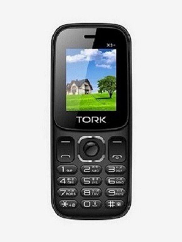 Tork SHOPSY X3+ MOBILE WITH 1000 MAH BATTERY AND MOBILE TRACKING FACILITY  (BLACK)
