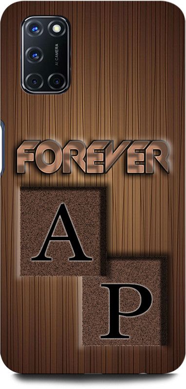 INTELLIZE Back Cover for OPPO A52 AP, A LOVE P, P LOVE A, A LETTER, P LETTER, AP NAME  (Multicolor, Hard Case, Pack of: 1)