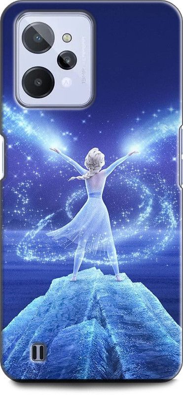 KEYCENT Back Cover for Realme C31, RMX3501 FROZEN, ANNA, DISNEY, ANIME, CARTOONE  (Multicolor, Shock Proof, Pack of: 1)