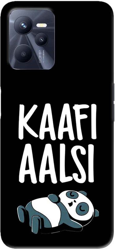 NDCOM Back Cover for Realme C35 Kaafi Aalsi Printed  (Multicolor, Hard Case, Pack of: 1)