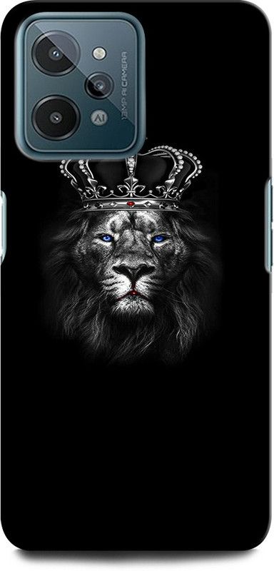 INTELLIZE Back Cover for Realme C31 KING, LION, TIGER  (Multicolor, Hard Case, Pack of: 1)
