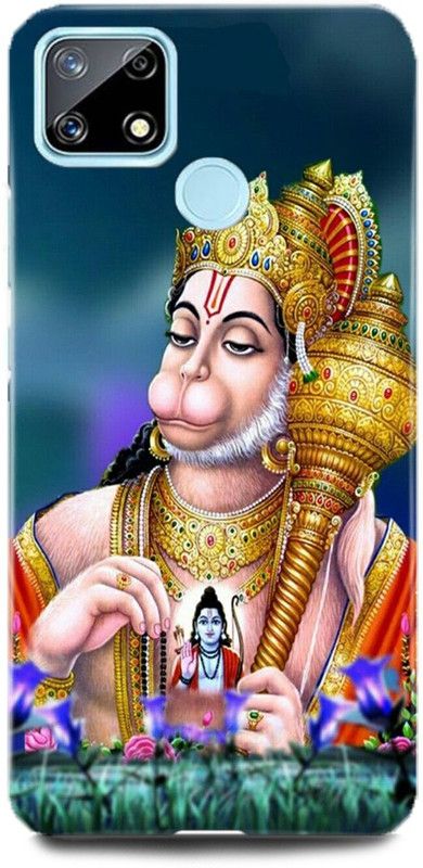 FUGGA Back Cover for Realme Narzo 20, HANUMAN, HANUMAN, JI, MARUTI, JAI, BAJRANG, BALI  (Multicolor, Hard Case)
