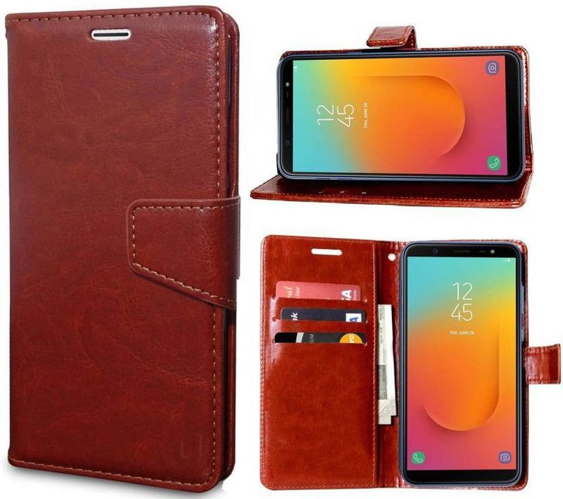 Flipkart SmartBuy Flip Cover for Mi Redmi 6  (Brown, Dual Protection, Pack of: 1)
