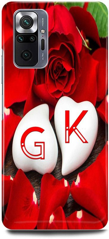 MP ARIES MOBILE COVER Back Cover for REDMI Note 10 Pro, G LOVES K NAME,G NAME, K LETTER, ALPHABET,G LOVE K NAME  (Multicolor, Hard Case, Pack of: 1)