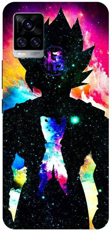 URCHIN Back Cover for Vivo V20 Pro goku, Dragon Ball Z, Cartoon, Anime, Kame Hame, Strong, Coku, Super Saiyan  (Multicolor, Shock Proof, Pack of: 1)
