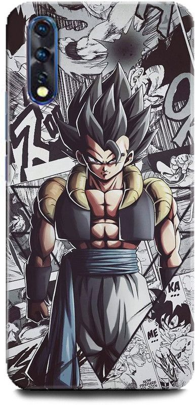 INDICRAFT Back Cover for Vivo Z1x, Goku, Printed  (Multicolor, Shock Proof, Pack of: 1)