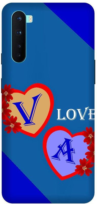 SSMORYA Back Cover for OnePlus Nord, VA Letter, Love Multicolour Printed  (Multicolor, Shock Proof, Pack of: 1)
