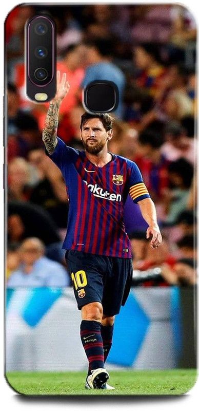 play fast Back Cover for Vivo Y12/1904 LIONEL MESSI PRINTED  (Multicolor, Hard Case, Pack of: 1)