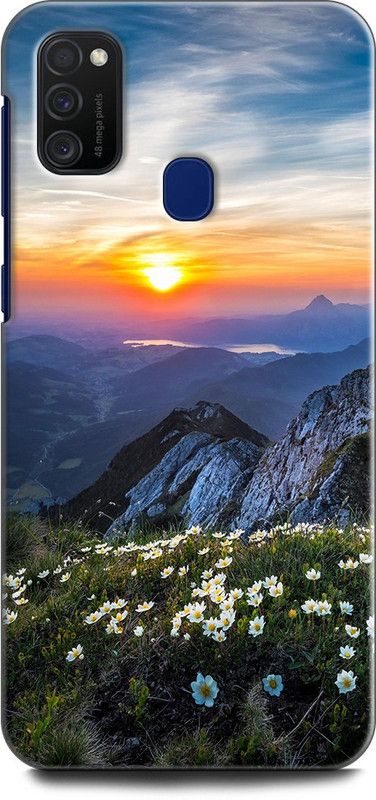 Afterglow Back Cover for SAMSUNG Galaxy M21 BEAUTIFUL, FLOWERS, NATURE, ABSTRACT, TEXTURE  (Multicolor, Shock Proof, Pack of: 1)