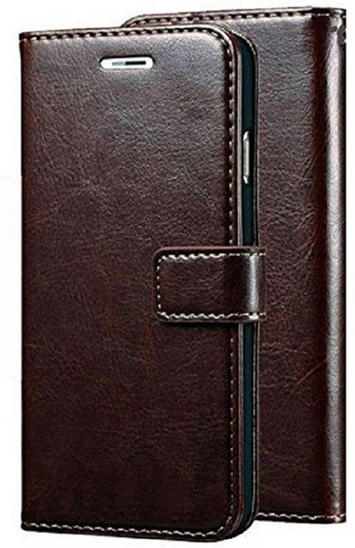 Splenor Flip Cover for Oppo A5 2020  (Brown, Pack of: 1)