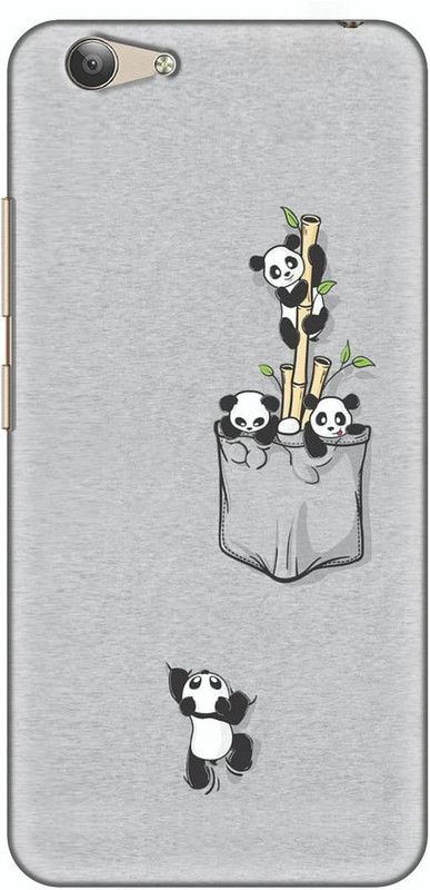 HELLO CASE Back Cover for VIVO V5S,Vivo V5, Vivo 1601  (Grey)