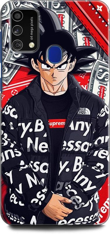 Afterglow Back Cover for SAMSUNG Galaxy F41 GOKU, DRAGON BALL Z, CARTOON, ANIME, KAME HAME, STRONG, COKU  (Multicolor, Shock Proof)