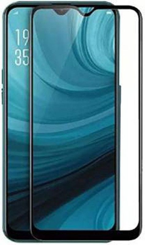 alphax Edge To Edge Tempered Glass for OPPO A7  (Pack of 1)