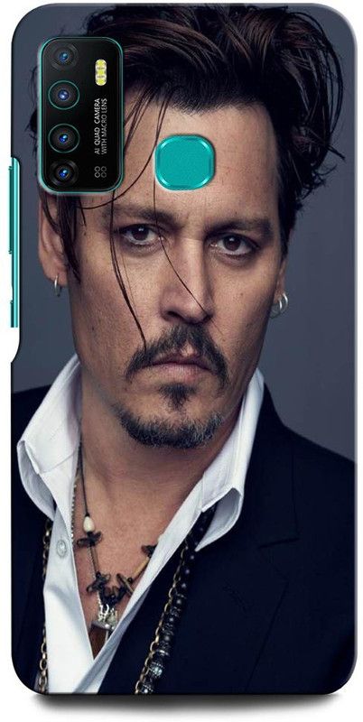 INTELLIZE Back Cover for Infinix Hot 9 CAPTAIN JACK SPARROW, PIRATES OF THE CARIBBEAN, JOHNY DEPP  (Multicolor, Hard Case, Pack of: 1)
