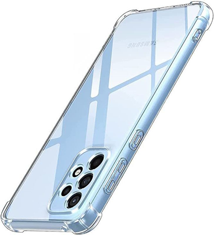 CoverX Back Cover for Samsung Galaxy A53 5G Perfect Fiiting Edge To Edge Clear Transparent Case  (Transparent, Shock Proof, Silicon, Pack of: 1)