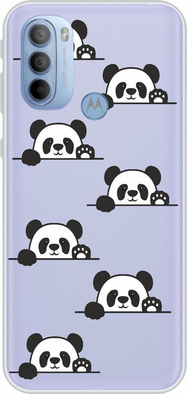 LoveCase Back Cover for Motorola Moto G31, Moto G31, Motorola G31  (Transparent, Black, Silicon, Pack of: 1)