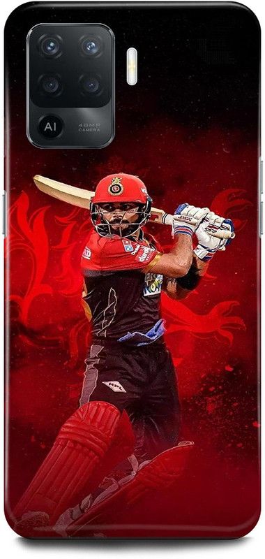 JUGGA Back Cover for Oppo A94, CPH2203, VIRAT, KOHLI, INDIAN, PLAYER, CRICKETER, RCB  (Red, Hard Case, Pack of: 1)