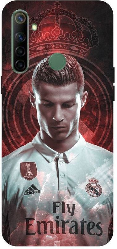 URCHIN Back Cover for Realme5 Cristiano Ronaldo, Ronaldo 7, CR-7, Real Madrid, Football, Sports  (Multicolor, Shock Proof, Pack of: 1)