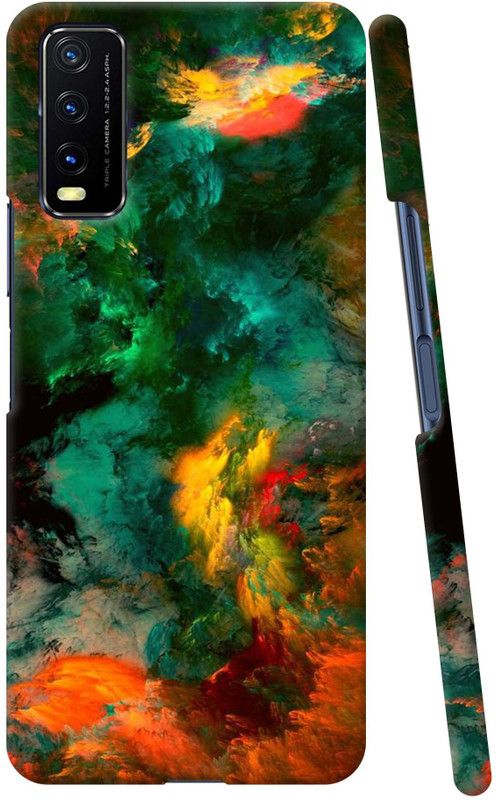 THE GOLDEN BUCK Back Cover for Vivo Y20s  (Multicolor, Pack of: 324)