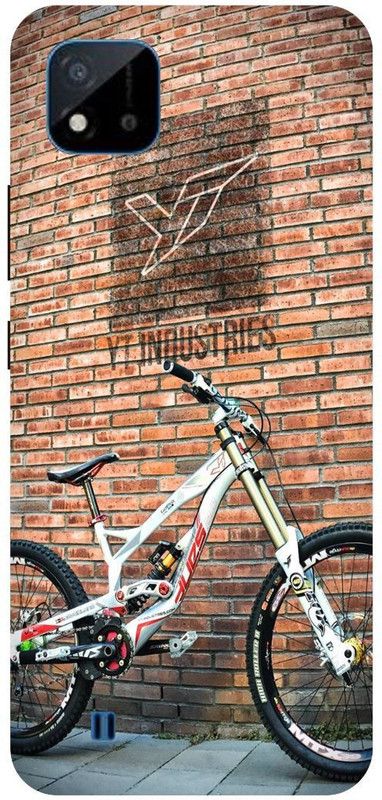 Bluvver Back Cover for Realme C20,RMX3061, Printed Bicycle,Cool Back Cover  (Multicolor, Hard Case, Pack of: 1)