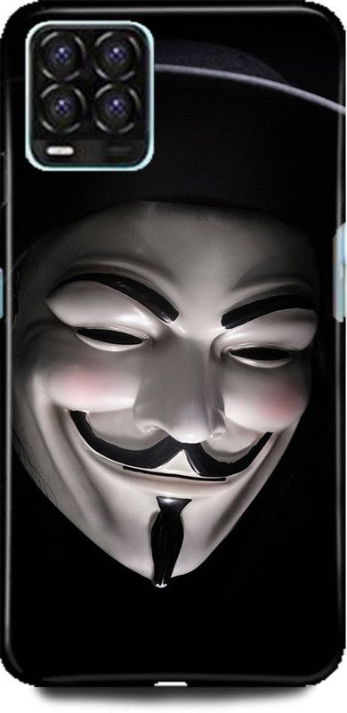 Ignite Back Cover for realme 8, RMX3085, Joker Joker Sign Joker symbol Anonymous Anonymous blade Hacker  (Multicolor, Hard Case, Pack of: 1)