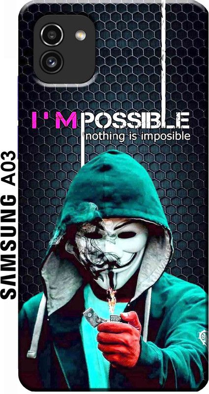 YornoSis Back Cover for Samsung Galaxy A03 2612  (Multicolor, Anti-radiation, Silicon, Pack of: 1)