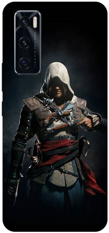 URCHIN Back Cover for Vivo V20SE Assassins creed, Assassin creed game, warrior, Game  (Multicolor, Shock Proof, Pack of: 1)