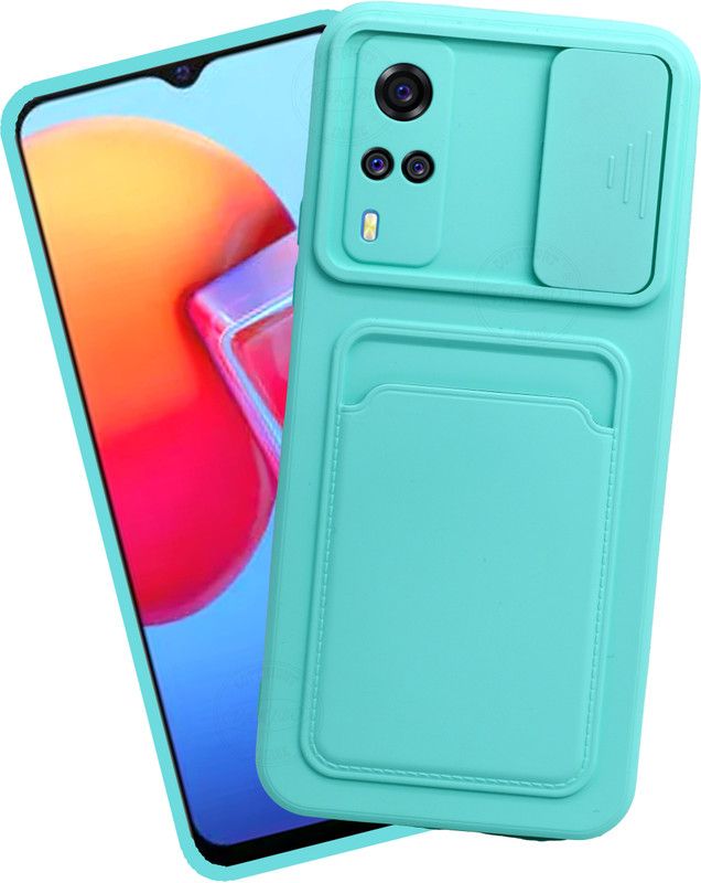 VAKIBO Back Cover for Vivo Y51 2020, Vivo Y31 2020, Vivo Y51A, Vivo Y31  (Blue, Grip Case, Pack of: 1)