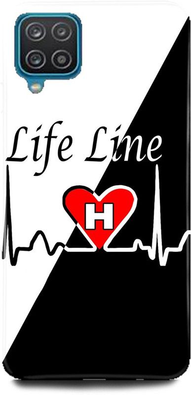 Ignite Back Cover for SAMSUNG Galaxy F12, H NAME BACK COVER NAME WITH H H NAME H LETTER H H Letter H Alphabet  (Multicolor, Hard Case)