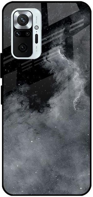 QRIOH Back Cover for Mi Note 10 Pro Max  (Grey, Grip Case, Silicon, Pack of: 1)