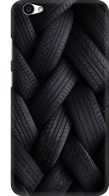 Coberta Case Back Cover for VIVO Y55 Back Cover tyres creative design Design Back Case For VIVO Y55 By Coberta  (Multicolor, Pack of: 1)
