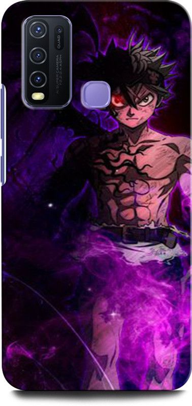 GRAFIQE Back Cover for Vivo Y50 BLACK CLOVER, ANIME, ACTOR, CARTOON  (Multicolor, Shock Proof, Pack of: 1)