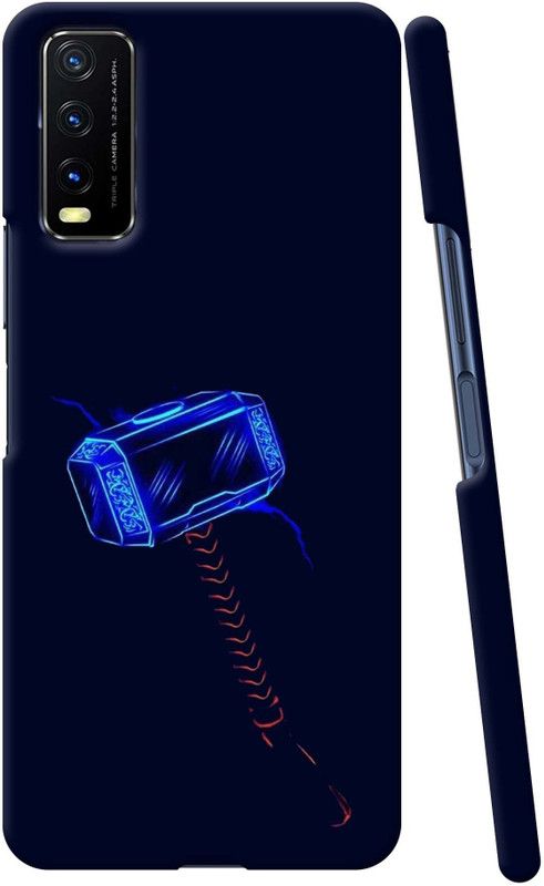 THE GOLDEN BUCK Back Cover for Vivo Y20a  (Multicolor, Pack of: 787)