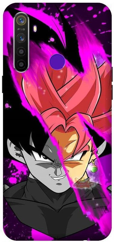 URCHIN Back Cover for Realme 5i goku, Dragon Ball Z, Cartoon, Anime, Kame Hame, Strong, Coku, Super Saiyan  (Multicolor, Shock Proof, Pack of: 1)