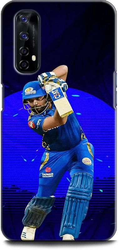 Afterglow Back Cover for Realme 7 ROHIT SHARMA, BCCI,CRICKETER, INDIAN KHILADI, IPL, MI, T20  (Multicolor, Shock Proof, Pack of: 1)