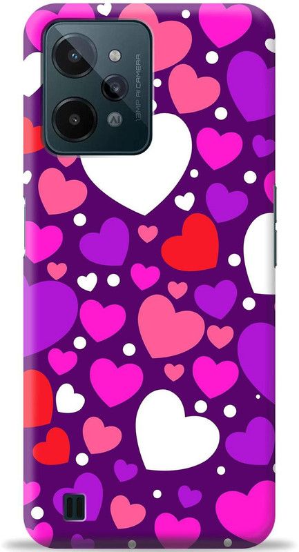 Coverpur Back Cover for Realme C31  (Pink, Shock Proof, Pack of: 1)