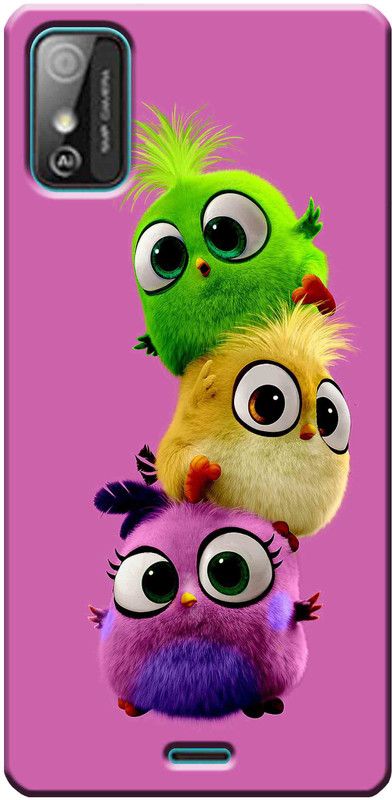 YorKtoLene Back Cover for Lava Z21 2828  (Multicolor, Flexible, Silicon, Pack of: 1)