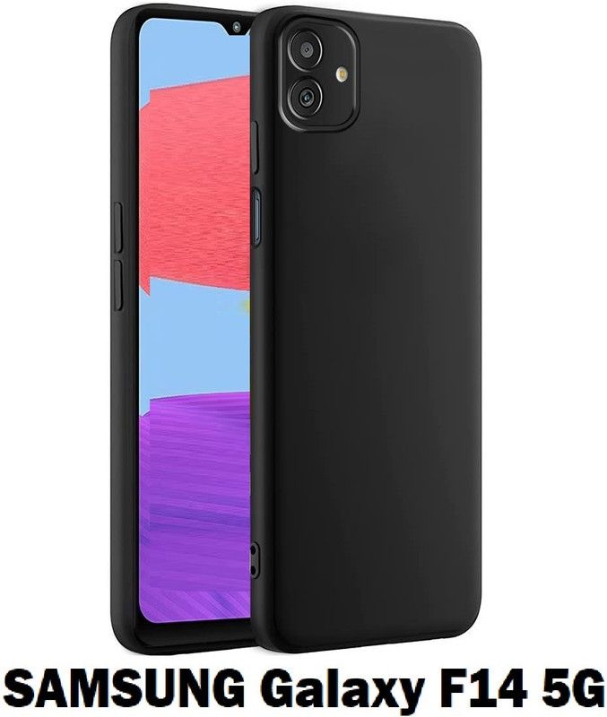 welldesign Back Cover for SAMSUNG Galaxy F14 5G, Samsung F14 5G  (Black, Shock Proof, Pack of: 1)