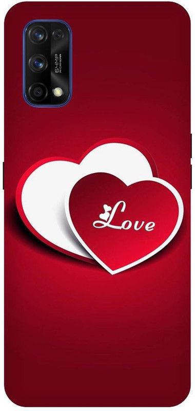 URCHIN Back Cover for Narzo 20Pro Heart, Love, Cute, Glitters, Love you  (Multicolor, Shock Proof)
