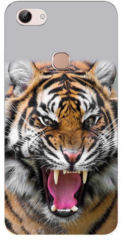 METOO Back Cover for Vivo 1802, Tiger Design Back Cover Print : 73  (Multicolor, Dual Protection, Silicon, Pack of: 1)