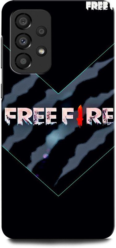 GRAFIQE Back Cover for SAMSUNG Galaxy A33 FREEFIRE, JUEGO, GUN, METAL, FIRE, BACKGROUND, GAME  (Multicolor, Shock Proof)
