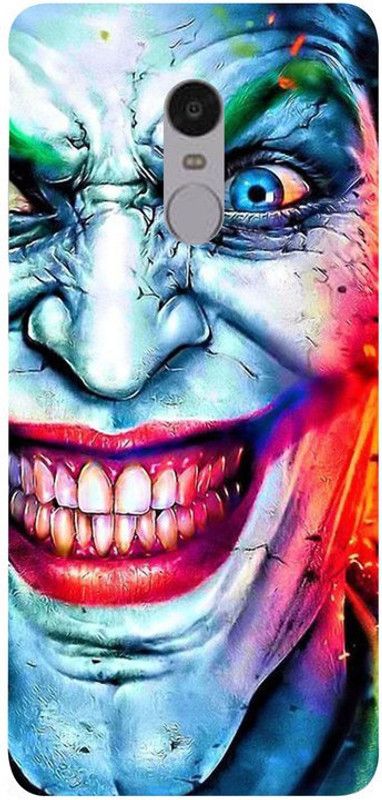 Skyhawk Back Cover for Golden Mask Hard Redmi Note 4 Multicolor Joker  (Multicolor, Waterproof, Pack of: 1)