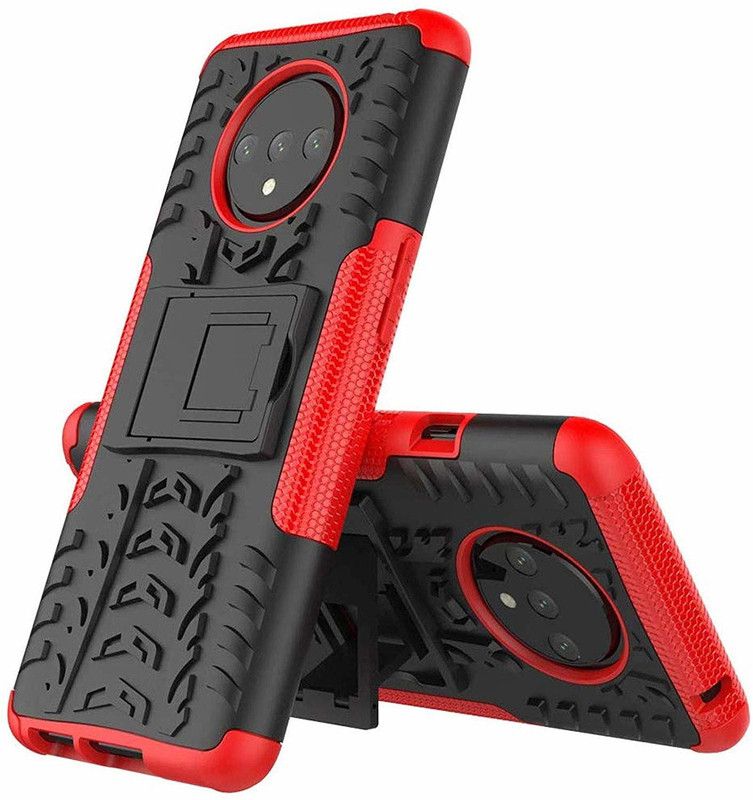 S-Hardline Back Cover for OnePlus 7T  (Red, Shock Proof, Pack of: 1)